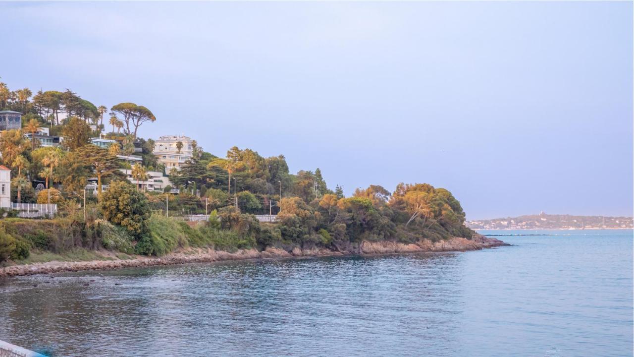 " Nid D'Amour " Evasion De Reve - Pieds Dans L'Eau Face A La Mer Cannes Dış mekan fotoğraf